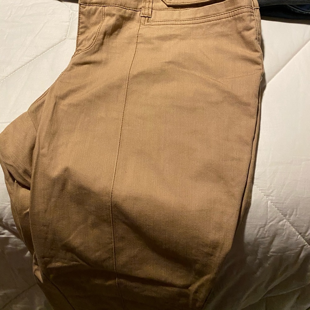 Tan jeans